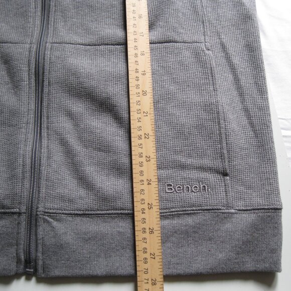 Bench Urbanwear Men's Full Zip Tencel Jacket Long Sleeves, gray, L (0990) - Picture 5 of 10